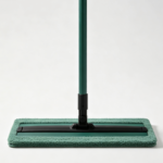 Retro Dark Green Widened Flat Squeegee Mop, Long-Lasting Cleaning Mop for Large Apartments and Living Rooms