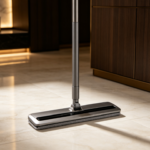 Gunmetal Gray Stainless Steel Luxury Squeegee Mop - High-End Luxury Home Marble Floor Cleaning Mop